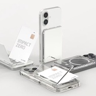 magsafe card holder magsafe wallet Transparent Transparent Magnetic Card Holder Suitable for Apple 1