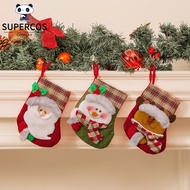 Christmas Socks Gift Bag Xmas Socks Doorgift Christmas Gift Christmas Tree Decoration Sock