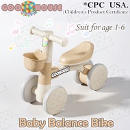 GOO Ride on Baby Balance Bike Toddler Training Car Twist Car Baby Car Kids Ride on Car for Kids
