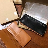 Long Wallet Vintage Vintage Leather Wallet Japanese MonoMax Appendix Multifunctional Compartment Sto