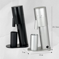 MISCHIEF Mini Electric Coffee Grinder, C40 Burr, Jam-Free Motor for Effortless Bean Grinding,Lagommi