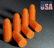 9mm Dummy Rounds, Snap Caps - Firearms Dry Fire Ammo for Training - Made in USA
