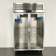 玻璃門雪櫃冷藏展示櫃 飲料汽水櫃 不鏽鋼雪櫃 保鮮櫃