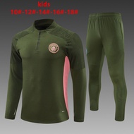 Football Training Suits For Arsenal Atletico Madrid Ac Milan Napoli And Marseille Childrens Long-Sle