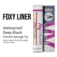 FAIRYDROPS FOXY Eyeliner, Waterproof (Black) - Smudge Proof, Japanese Liner
