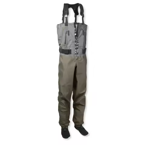 Fly Fishing Chest Waders Breathable Waterproof Stocking Foot River Wader Pants Hunting Kayak Men's P