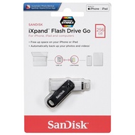 SanDisk iXpand Flash Drive Go 256GB for iPhone and iPad OTG (SDIX60N-256G-GN6NE) Memory แฟลตไดฟ์ OTG