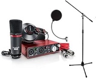 Focusrite SCARLETT Studio Pack w/CM25 Microphone, Headphones, 2i2, Code for Software Bundle Mic Cabl