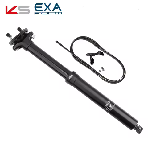 KS 900i EXA FORM Adjustable Height Seatpost 30.9mm 31.6mm Hydraul Dropper 125mm 100mm Internal Cable