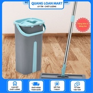 Vietnamese-japanese Smart Self-Extracting Mop Set, Self-Extracting Mop With A Flexible And Convenient 360-Degree Rotating Head