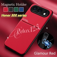 Honor 500 Pro 5G 2025 HONOR 500 500Lite 500Pro Honor 500 Pro 5G Casing 2025 Leather Phone Case For V