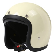 Classic Japanese Style Small Shell Vintage TT&COCASCOS Open Face Helmet Jet 500TX Cafe Racer Scooter