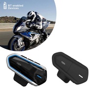 QTB35 Waterproof Motorcycle Helmet Bluetooth-Compatible Headset Wireless Handsfree Moto Headset Music helmet Hands free Call MP3