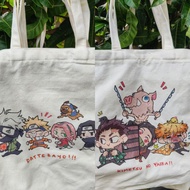 Team 7/Demon Slayer totebag