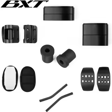 BXT 2024 Carbon TT Bike Handlebar Aluminum Alloy Increase Spacers Hand Rest Road Bicycle Handlebar P