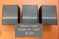 Ultimate Guard Boulder 80+ Onyx 卡牌收納盒 (適用於 Pokémon Trading Card Game-PTCG)