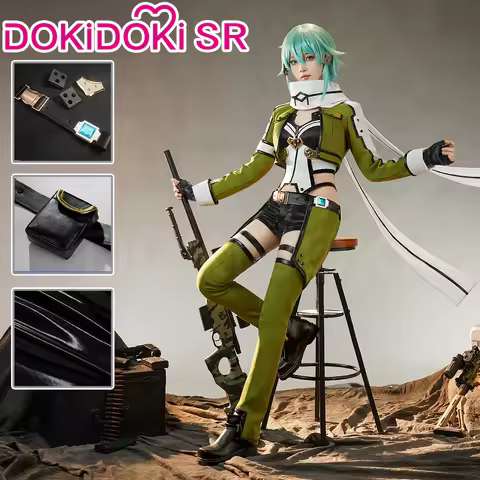 【Next Batch in Sept. 】Asada Shino Cosplay Costume Anime Sword Art Online DokiDoki-SR Women Halloween