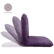 MEDITATION CHAIR (Plum Color) Reclining Chair| 36′′L x 18′′W x 2 H| Meditation| Yoga| Relaxation