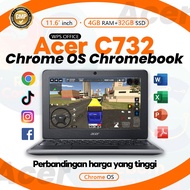 Acer C732 Chromebook laptop 4GB RAM+32GB SSD 320GB HDD google play