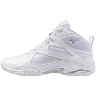 Mizuno Fitness Shoes Wave Diverge LG 5 Indoor Studio Gym Exercise White & Silver 24.5 cm 2E