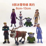 R&M Toys Frozen Toys 1 set of 6 pcs Frozen Cake Topper/ Frozen Cake Decoration/