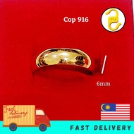 Cincin Belah Rotan Emas Korea Cincin Belah Rotan Cop 916 Cincin Belah Rotan Emas Bangkok Cincin Mura