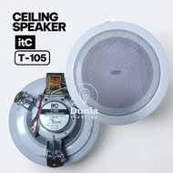 Itc audio ceiling speaker T-105 15watt 15 watt w ceiling speaker 6" 6inch 6 inch