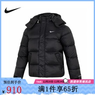 耐克（NIKE） 胜道潮流 棉服男黑色LIFE THERMA-FIT外套上衣夹克棉衣 DQ4921-010 M