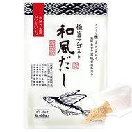 Dashi Ichi Dashi Pack 8g × 60 bags, Japanese-style dashi, rich aroma and deep flavor, tengusa dashi,