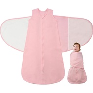 Baby Swaddle Sleep Sack, 1.0 Tog New-Parent-Friendly Swaddle for Newborns & infant 6-12 Months Baby 