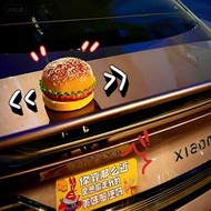 A Creative Cartoon KFC Hamburger KFC Sticker Decoration Car Locomotive Tail Trunk Pendant Decoration