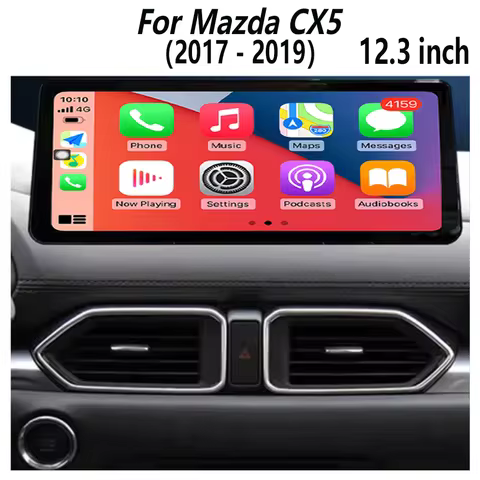 12.3 inch For Mazda CX5 CX-5 CX 5 2017 2018 2019 Screen Multimedia Video Player CarPlay Car Radio Au