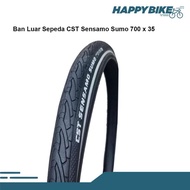 CST TIRE BAN LUAR SEPEDA ROAD BIKE GRAVEL SENSAMO SUMO 700 X 35 BAN SEPEDA BALAP-veestore01