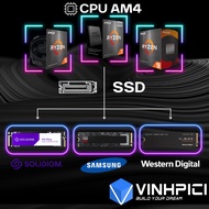 VPC NVME Computer Set (SSD SAMSUNG PM9A1 PM9A1a 990 PRO 9100 PRO 1TB 2TB | Solidigm P41 Plus)