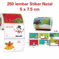 Christmas Sticker Label Christmas Gift Sticker Christmas Gift Sticker To From Quality