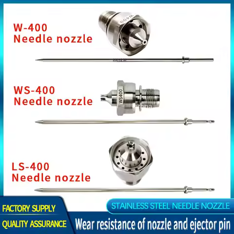 W-400 Japanese W400 Spray Gun Kit Nozzle Needle Aircap Set WS400 LS400 Pneumatic Tool Parts Sprayer