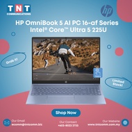 HP OmniBook 5 AI PC 16-af Series | Intel® Core™ Ultra 5 225U, 16GB RAM, 512GB SSD, Windows 11 Plus +