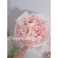 [100% Shop Photos] Elwyn High Quality Lovely Silk Flower Bouquet