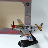 1: 72 P51B Mustang Fighter 319th Airlines Aircraft Model Simulation Ornaments Static Collection Gift