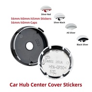 ☍4pcs 56mm60mm65mm Metal Car Wheel Hub Cap Center Cover Emblem Badge Sticker For H CIVIC FIT Acc ☌☌