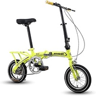 Fashionable Simplicity Folding Bicycle 12 Inch Student Bicycle Adult Compact Foldable Bike Mini Lightweight Folding Bike To Work School Bicycle