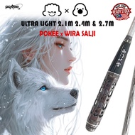 POKEE Joran Teleskopik 3/7 Ultra Light 2.1m 2.4m 2.7m (WIRA SALJI) Udang Galah Telescopic Rod Prawn 