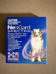 NexGard Spectra for Dogs 15.1-30 kg