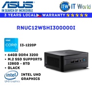 Itw | Asus Mini PC All in One Desktop PC NUC 12 Pro Tall Barebone RNUC12WSHI300000I