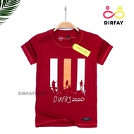Dirfay Kids Boys' T-shirts Baju T Shirt Budak Lelaki Tshirt Budak Lelaki Sage Green