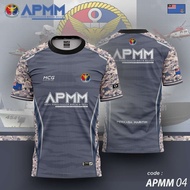 dafcf Malaysia APMM TSHIRT 3D print AGENSI PENGUATAKASAAN MARITIM MALAYSIA high-quality unisex shirt