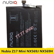 แบตเตอรี่ ZTE Nubia Z17 mini NX569J Li3829T44P6h796136 2950mAh ประกัน 3 เดือน