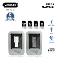 【YESPLUS】Flashdisk USB 3.1 YS-1001 Rotatable High Speed Flash Drive 8gb 16gb 32gb 64gb