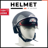 [GENUINE] GPA A169 (GRS) 1/2 head helmet with concealed glass - MBH half head helmet with hidden gla