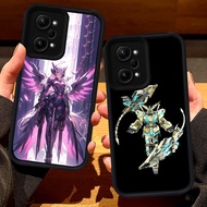 S87 Gundam Casing for Xiaomi Redmi poco 14T Note 14 F6 12 F5 X5 Pro 5G black